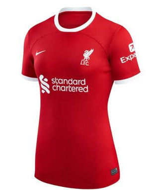 Women  Customized 23/24 Liverpool Home Jersey