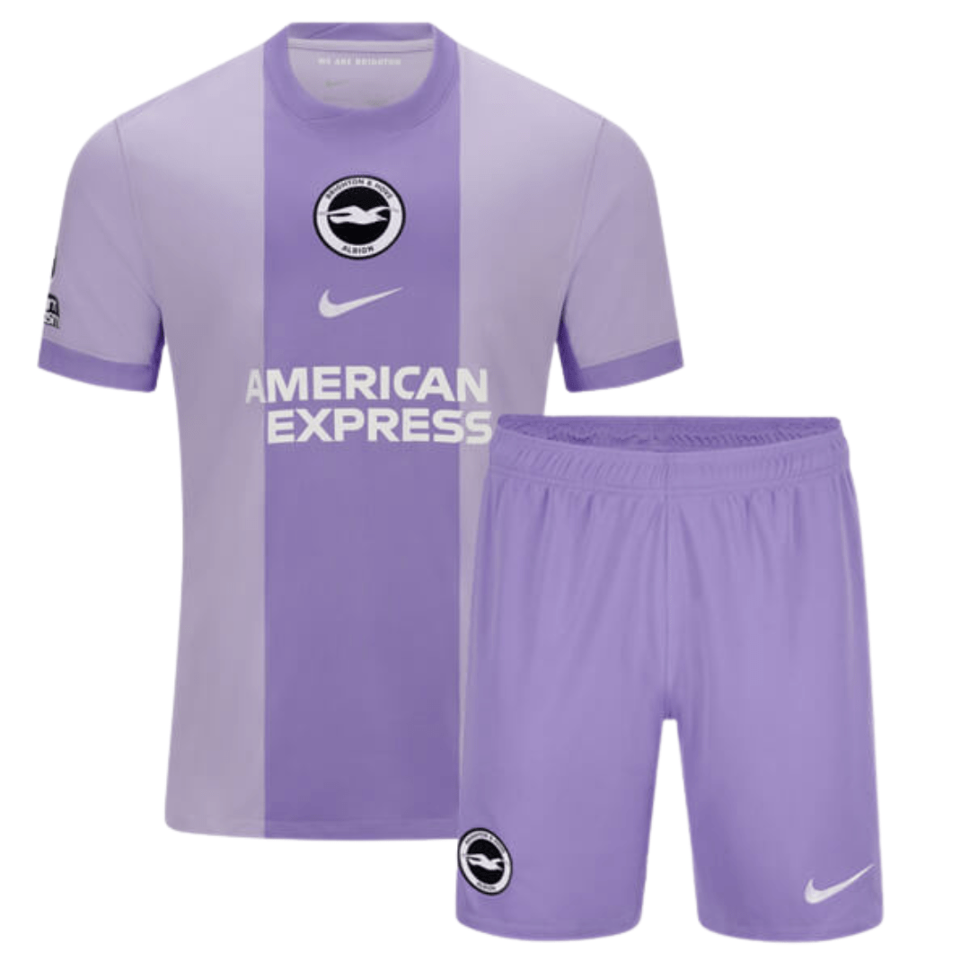 Brighton & Hove Albion 25/26 Away Kids Kit