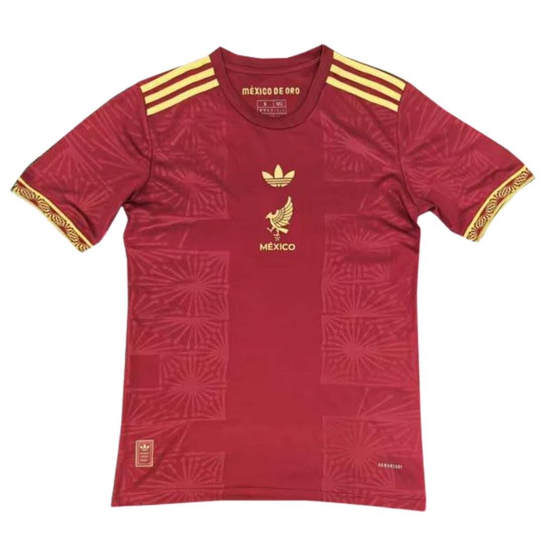 Red Color 2025 Mexico Gold Cup Jersey