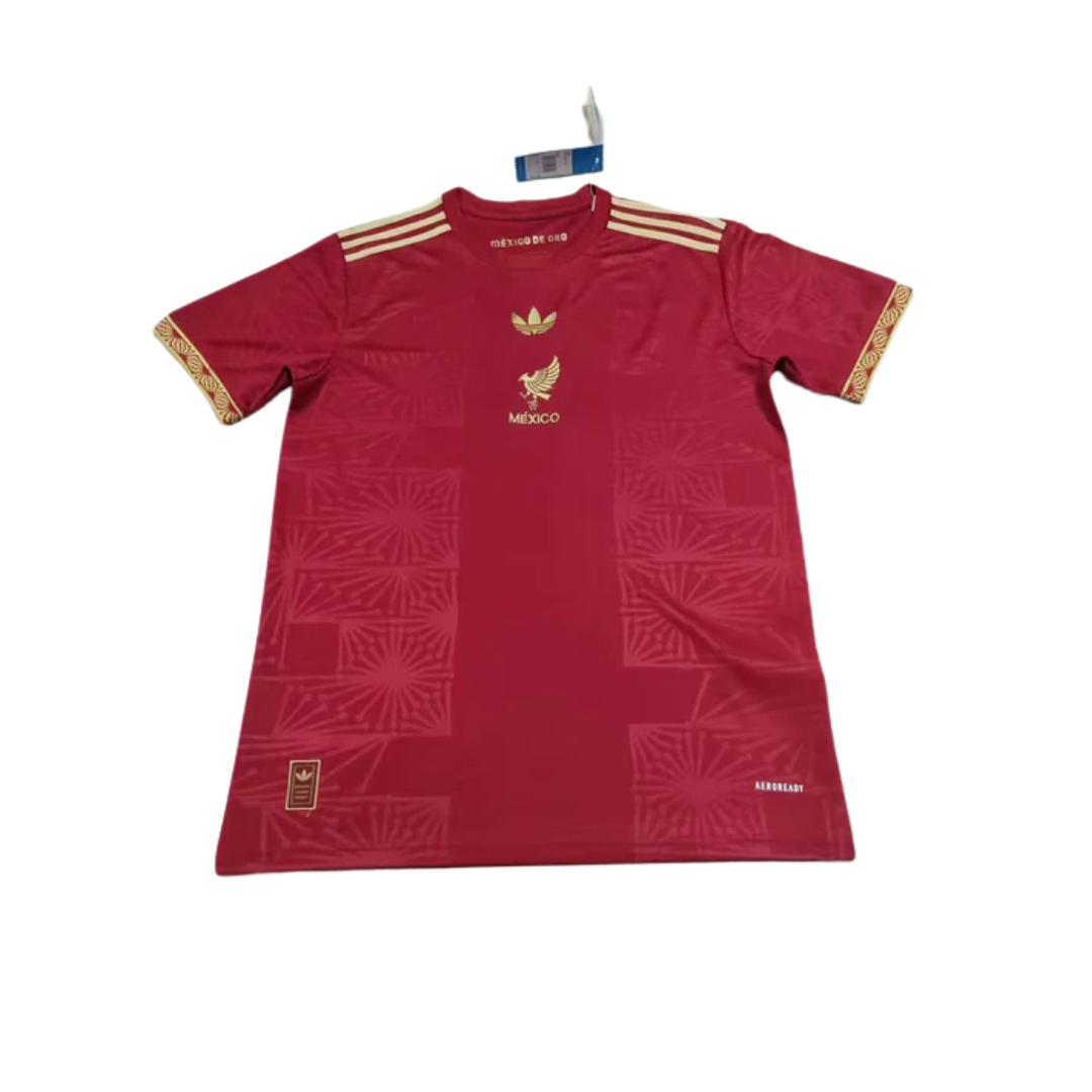 Red Color 2025 Mexico Gold Cup Jersey