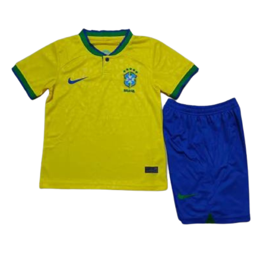 Brazil Kids Home Mini Kit 2022/23