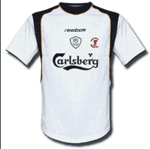 Customized 01/02  Liverpool Away Retro Jersey