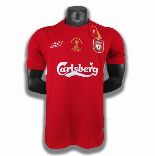 Customized 04/05  Liverpool Home Retro Jersey