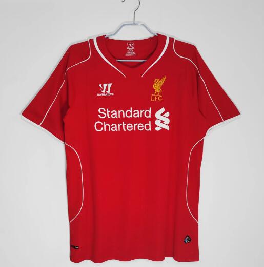 Customized 14/15  Liverpool Home Retro Jersey