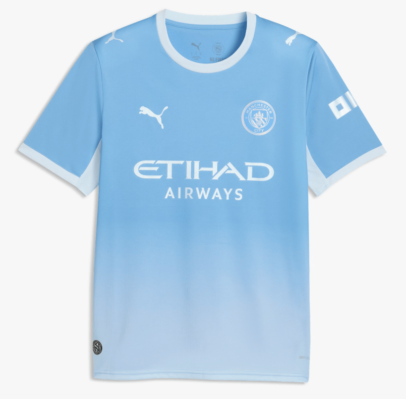 26-27 Manchester Cityc home Jersey