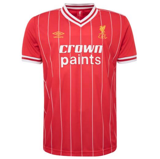 Customized 81/84 Liverpool Home Retro Jersey