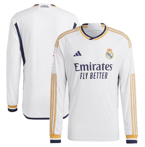 23/24 Real Home Jersey  Long sleeve
