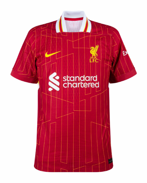 Customized 24/25 Liverpool Home Jersey