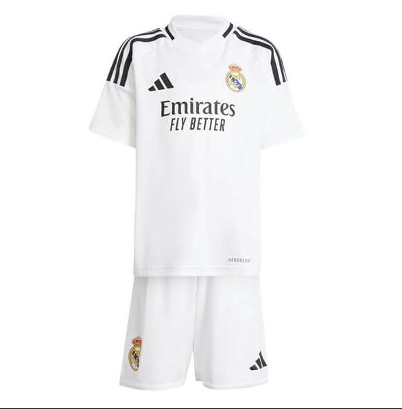 24/25 Real Home Kids Soccer Kit