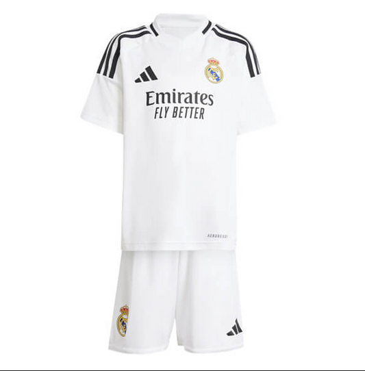 24/25 Real Home Kids Soccer Kit