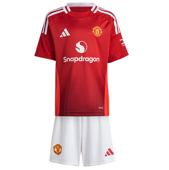 24/25 Manchester United Home Kids Kit