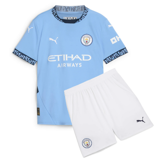 Manchester City Home Kids Kit 24/25 (Copy