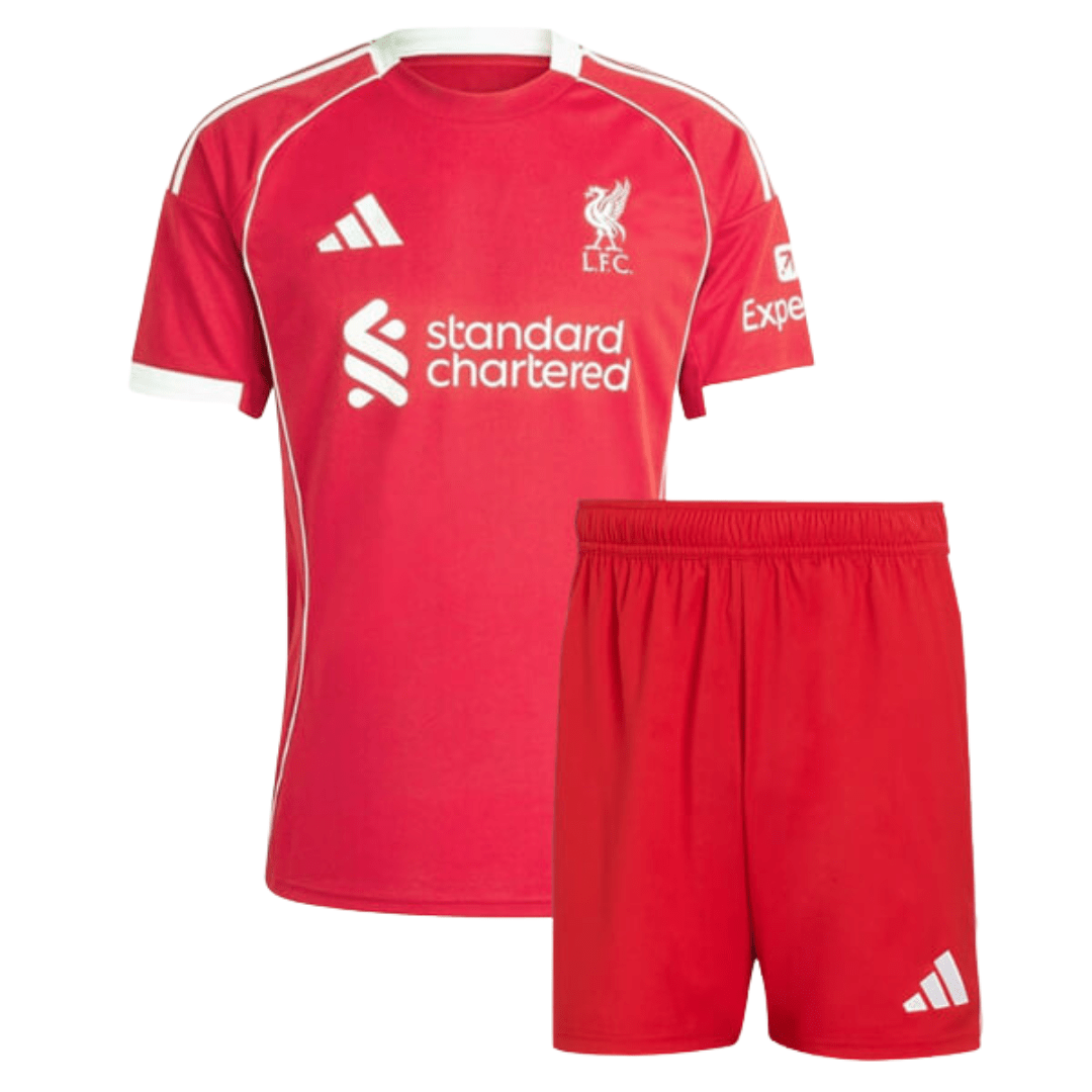 Liverpool 25/26 Home kids Kit