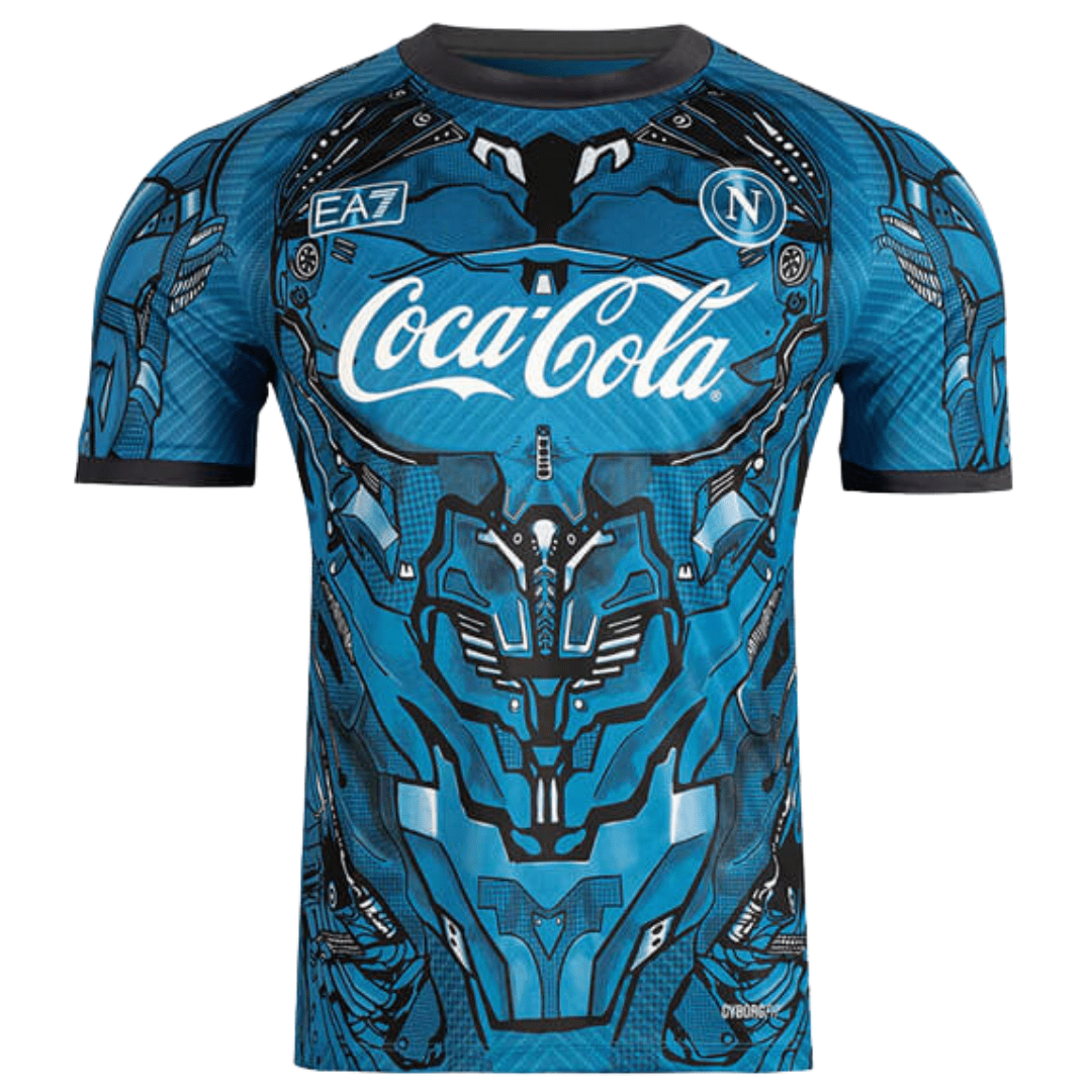 Napoli 25/26 Pre Match Training Top BLUE