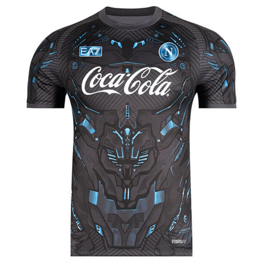 Napoli Pre Match Training Top BLACK
