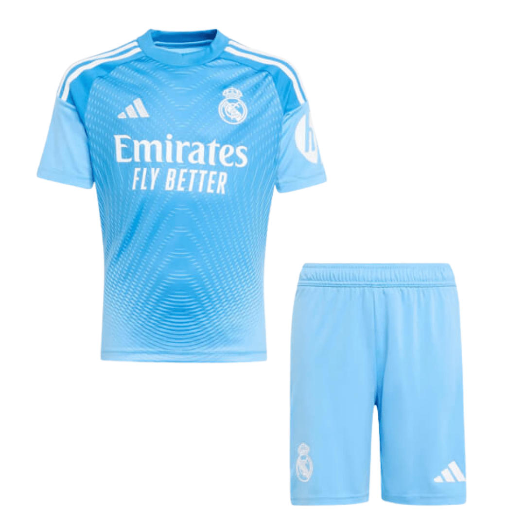 Real Madrid 25/2 Goalkeeper Kids Kit