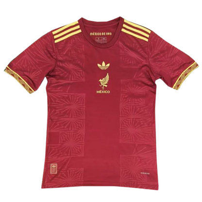 Red Color 2025 Mexico Gold Cup Jersey