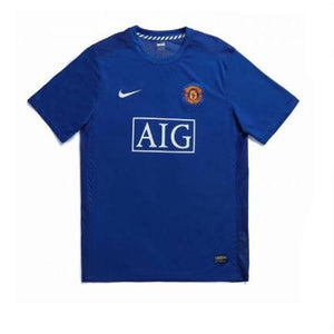 07/08  Manchester United Away Blue Jersey