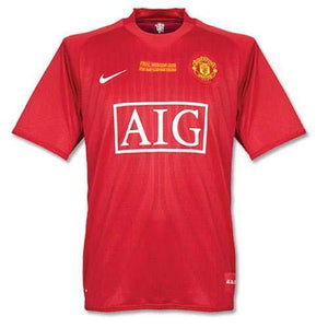 Customized 2008 Manchester United Home Jersey