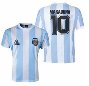 1986 Argentina Home Retro Jersey Maradona #10