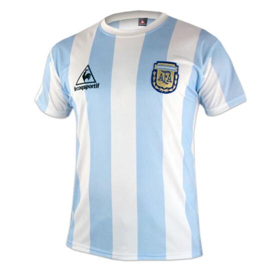 1986 Argentina Home Retro Jersey