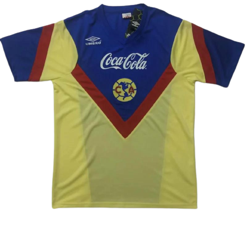 1988 Club America Home Yellow Jersey
