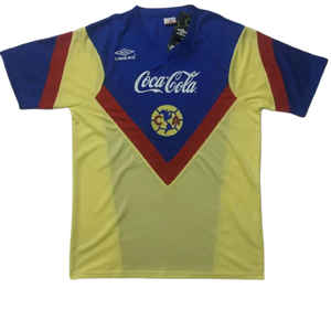 1988 Club America Home Yellow Jersey