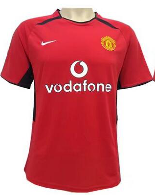 Manchester United 2002 Home Retro Jersey